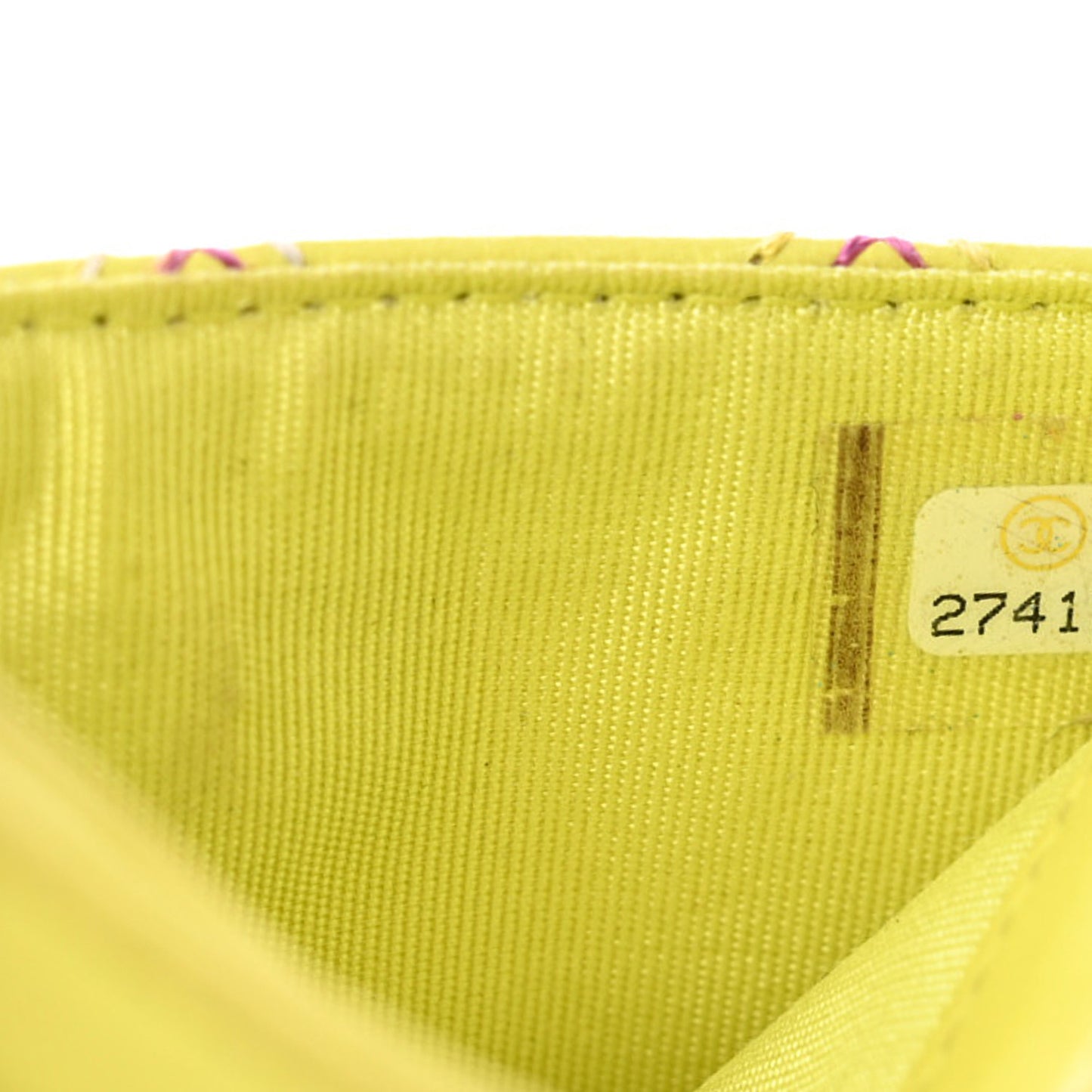 Lambskin Double Stitch Quilted Card Holder Light Green Light Blue
