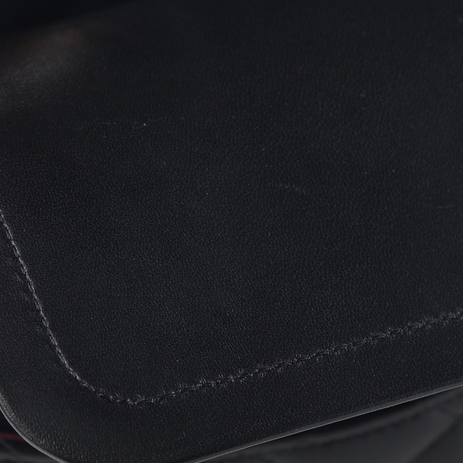 Chanel Lambskin Quilted Medium Double Flap Black 10 of 12