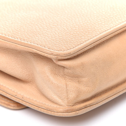 Chanel Caviar Timeless CC Wallet on Chain WOC Beige 18 of 22