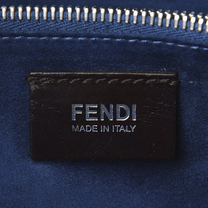 Fendi Vitello Elite Regular 2Jours Tote Caffe Noir Navy 6 of 10