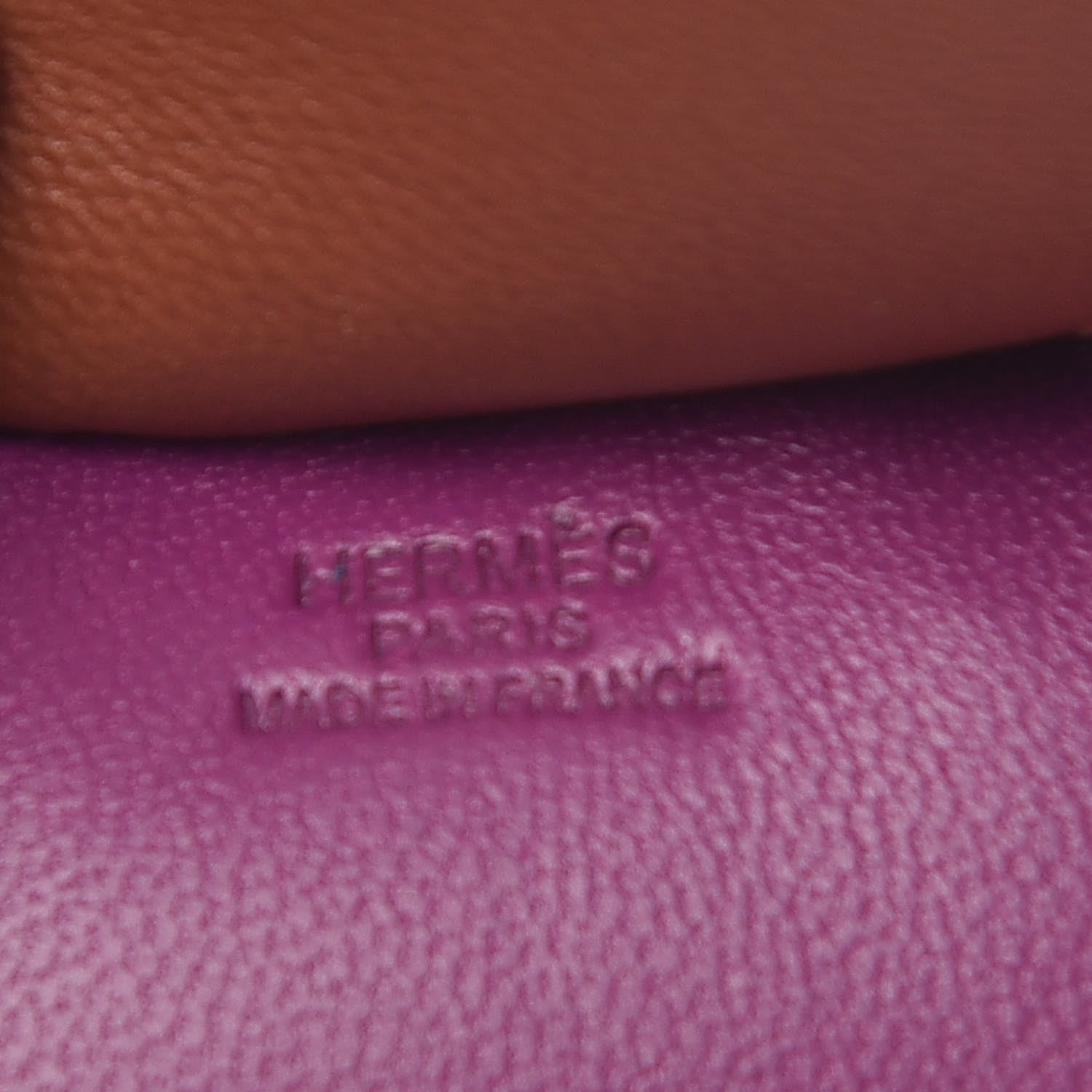 Hermes Milo Lambskin Grigri Rodeo Horse Bag Charm GM Anemone Bleu Izmir Fauve 3 of 4