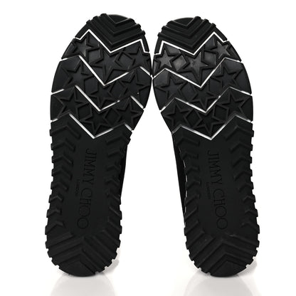 Jimmy Choo Knit Crystal Verona Sneaker 38.5 Black 6 of 7