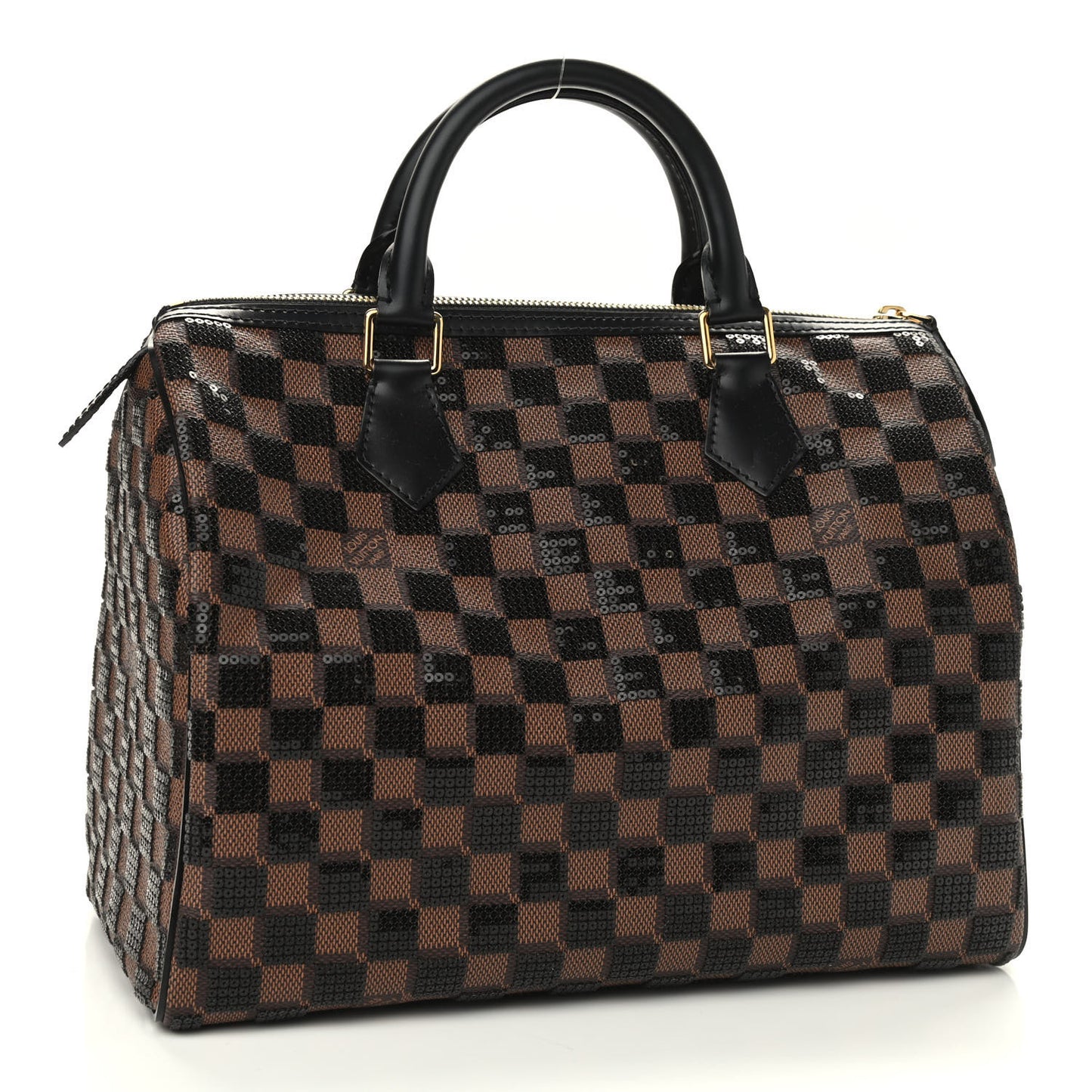 Damier Paillettes Speedy 30 Black