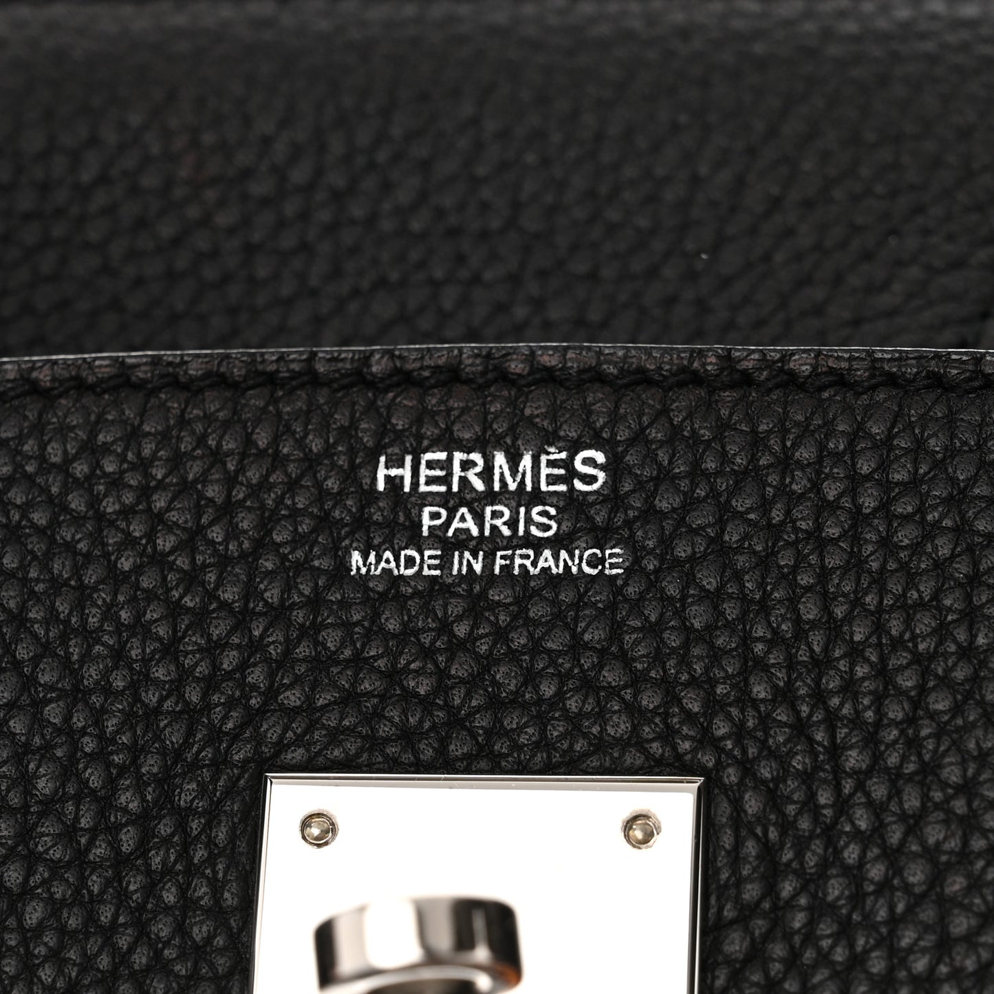 Togo Birkin 30 Black