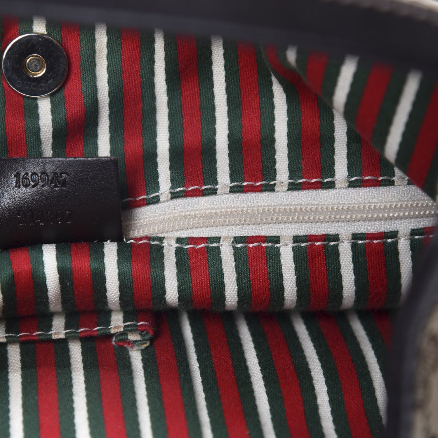 Gucci Monogram GG New Britt Medium Hobo Brown 9 of 12