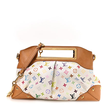Louis Vuitton Monogram Multicolor Judy GM White 1 of 9