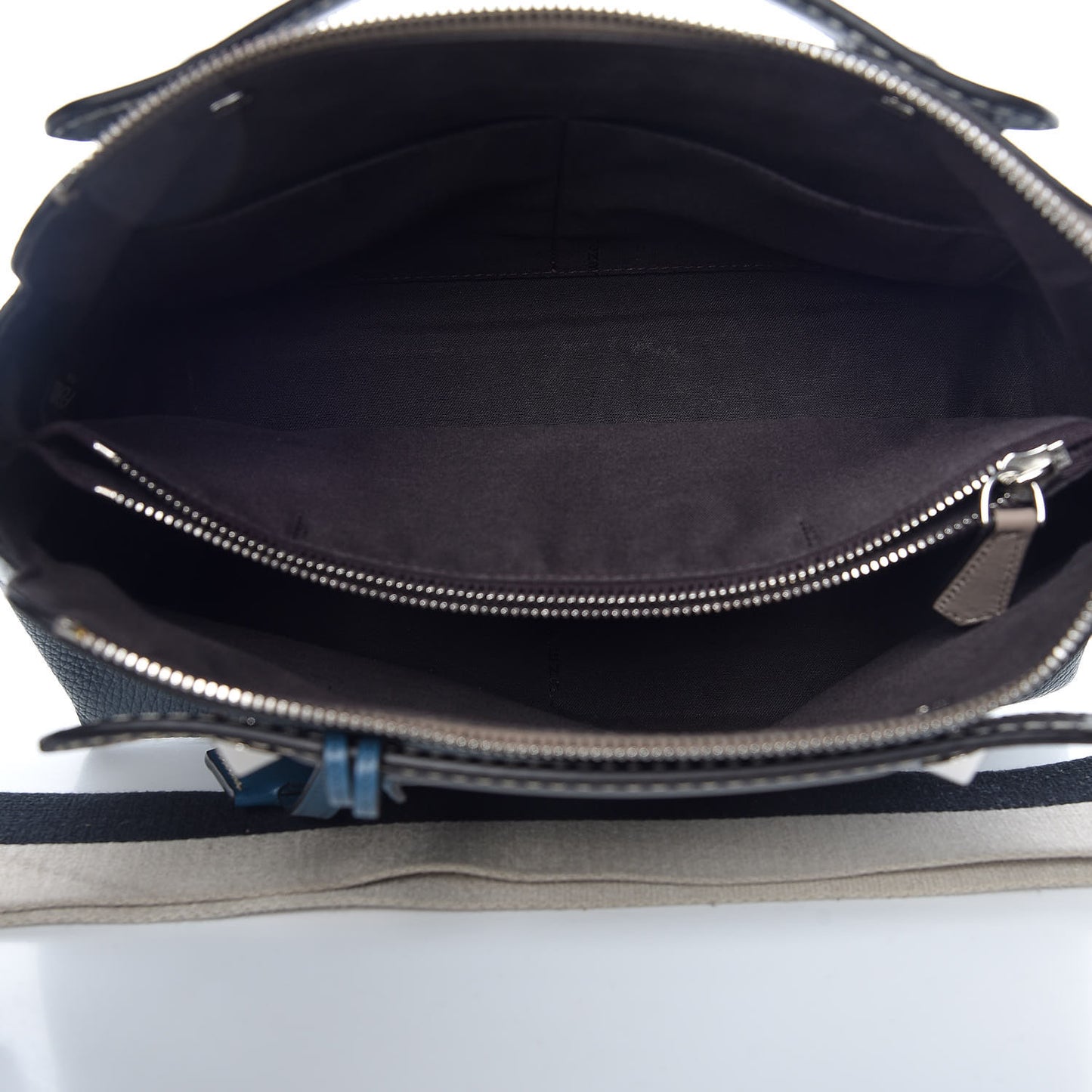 Vitello Sierra Morfeus Dolce Striped Strap Medium By The Way Boston Bag Tempesta Tortora Multicolor
