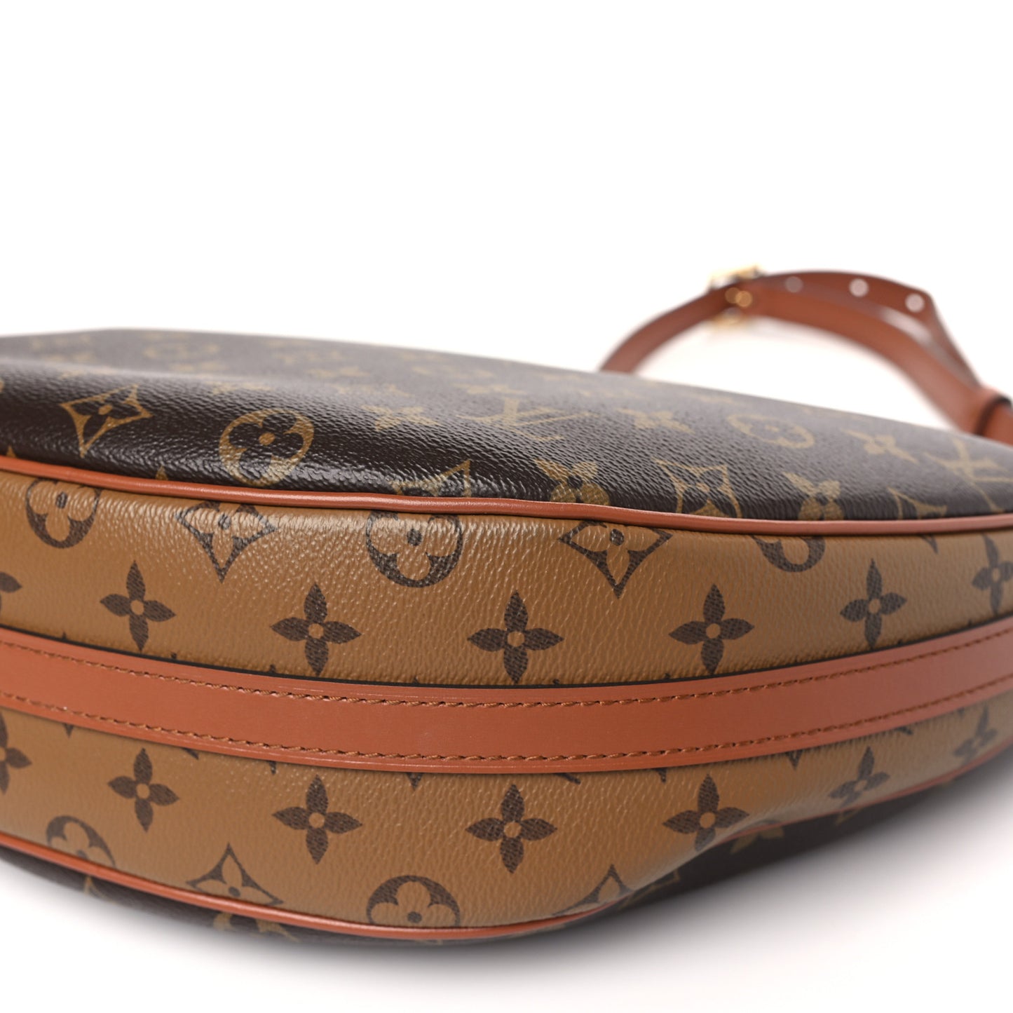 Reverse Monogram Loop Hobo