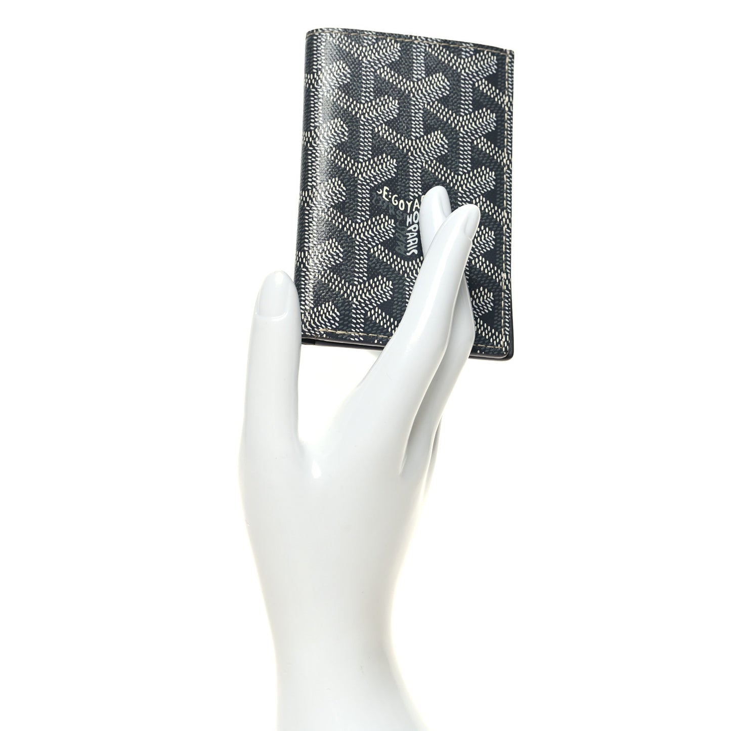 Goyardine Saint Pierre Card Holder Grey