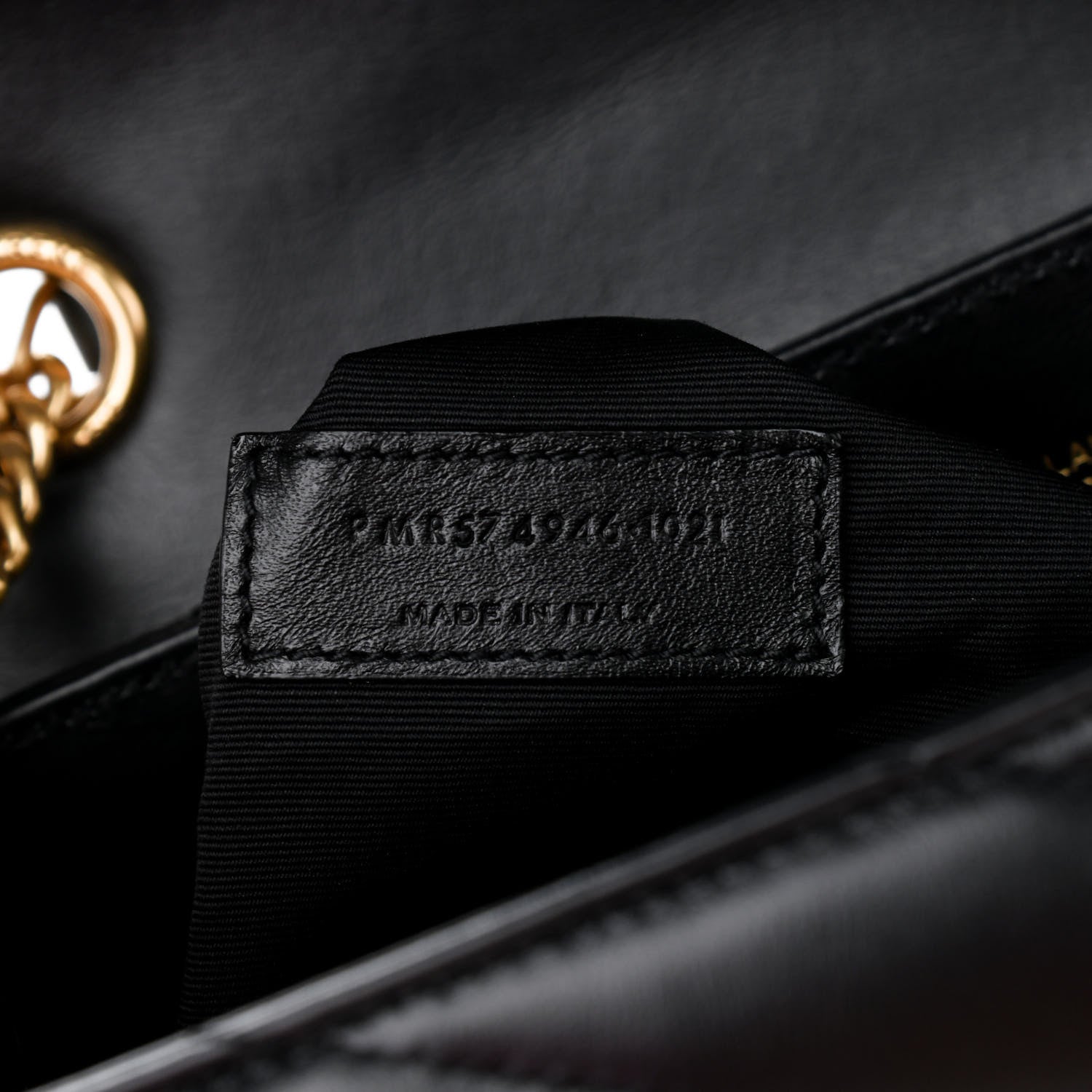 Saint Laurent Calfskin Y Quilted Monogram Medium Loulou Chain Satchel Black 8 of 10
