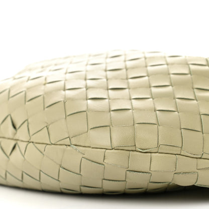 Bottega Veneta Nappa Intrecciato Teen Jodie Hobo Travertine 10 of 12