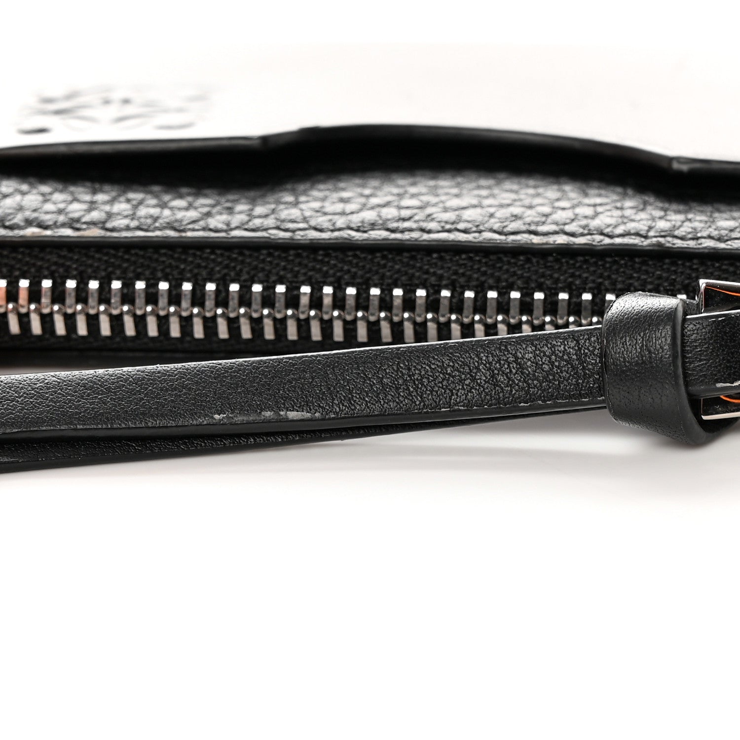 Loewe Soft Grained Calfskin Coin Card Holder Black 12 of 13