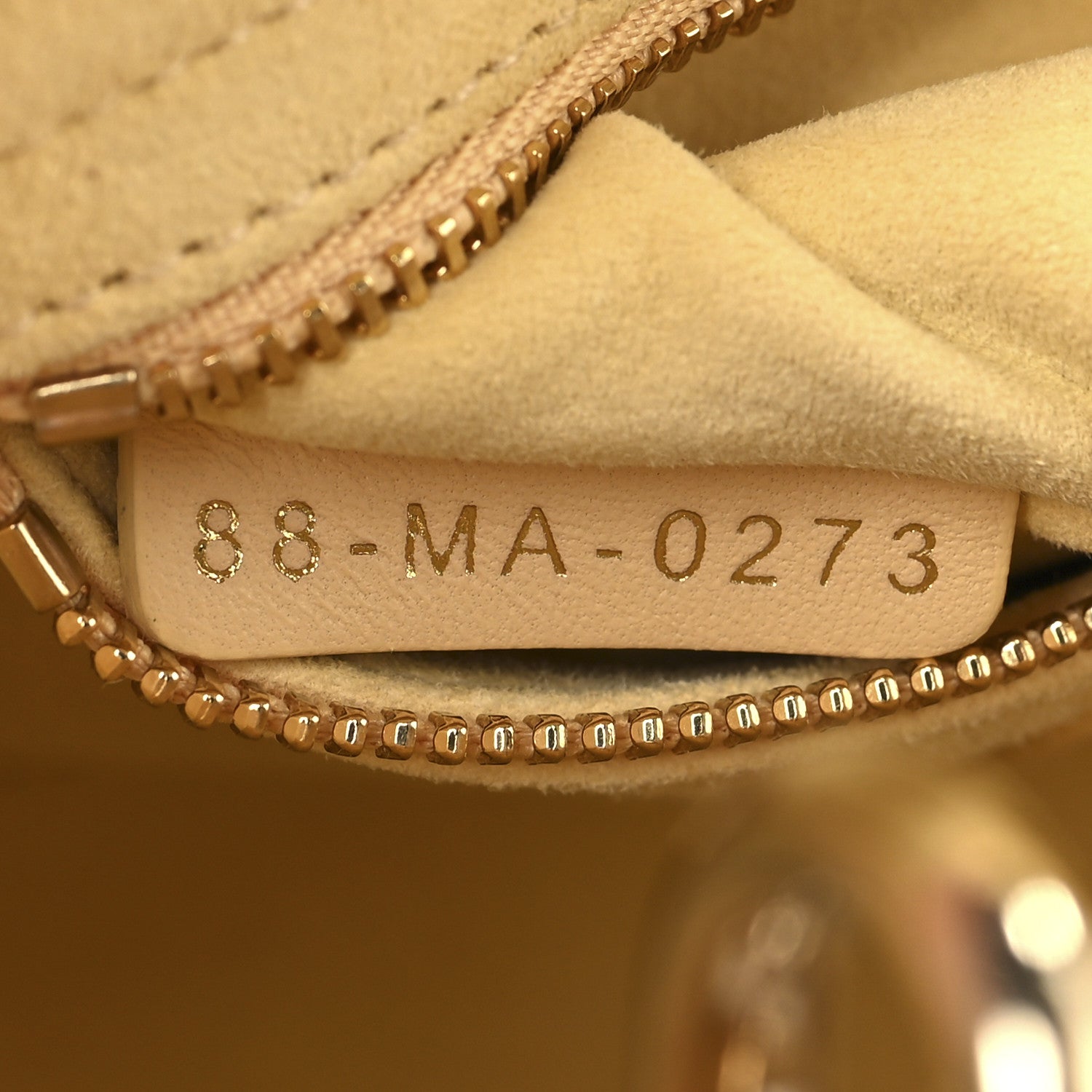Christian Dior Lambskin Cannage Small My ABCDior Lady Dior Soft Yellow 6 of 11