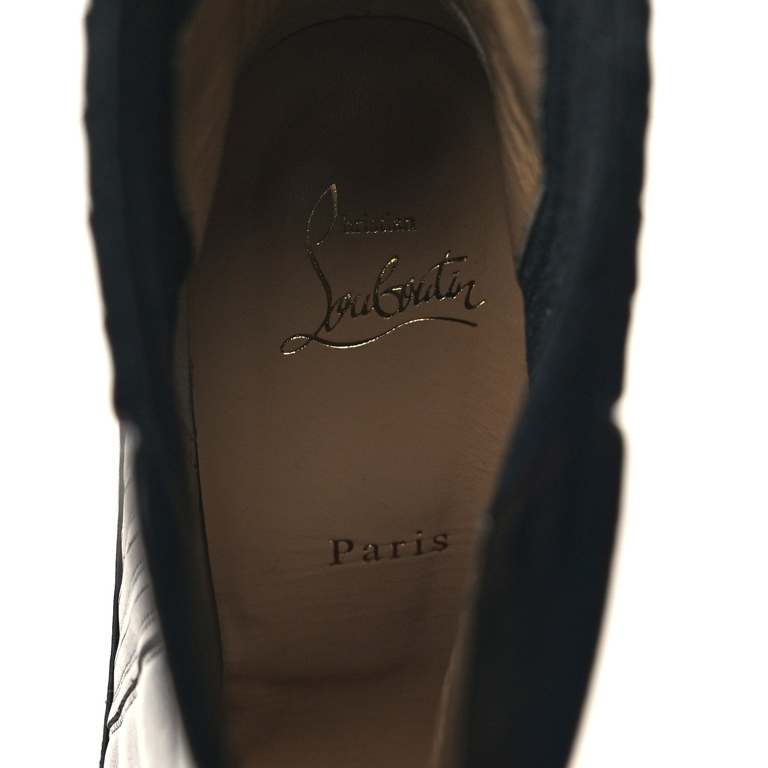 Christian Louboutin Calfskin Shine Me In The 90s 85 Ankle Boots 42 Black 7 of 7