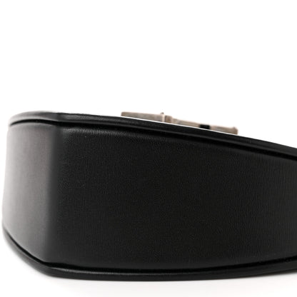 Saint Laurent Calfskin Small Monogram Love Shoulder Bag Black 11 of 12