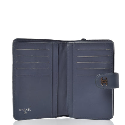 Chanel Lambskin Quilted Zipped Pocket Wallet Lavander 5 of 8