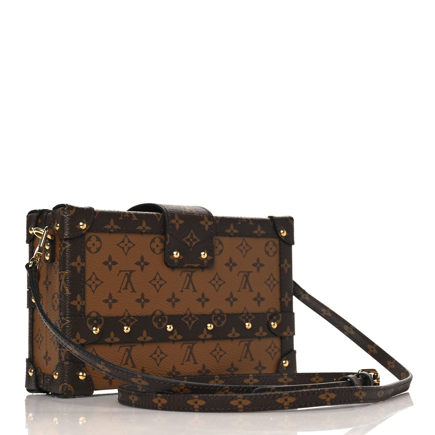 Louis Vuitton Reverse Monogram Petite Malle 3 of 8