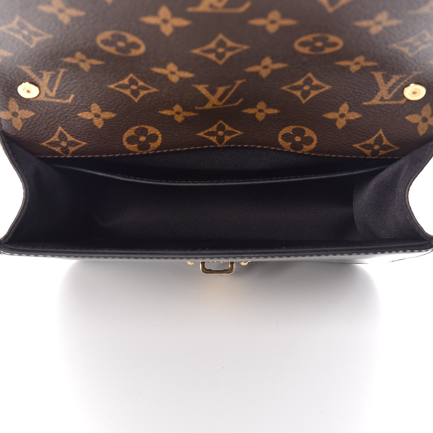 Louis Vuitton Patent Calfskin Monogram Cherrywood BB Black 5 of 8