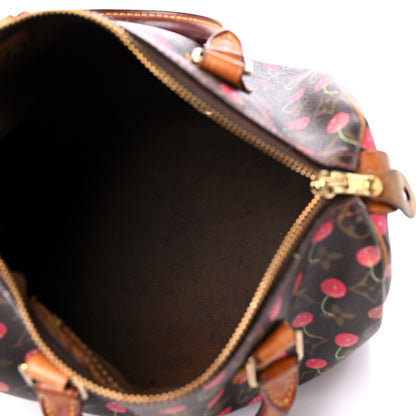 Louis Vuitton Monogram Cerises Speedy 25 5 of 26
