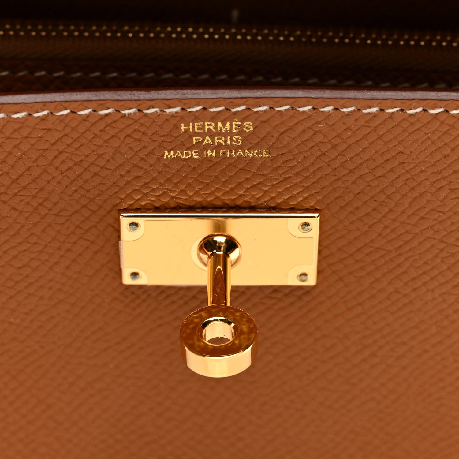 Hermes Epsom Kelly Wallet To Go Gold 6 of 8