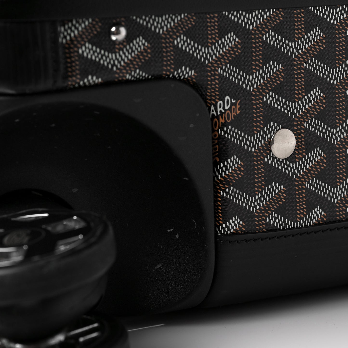 Goyardine Bourget PM Black