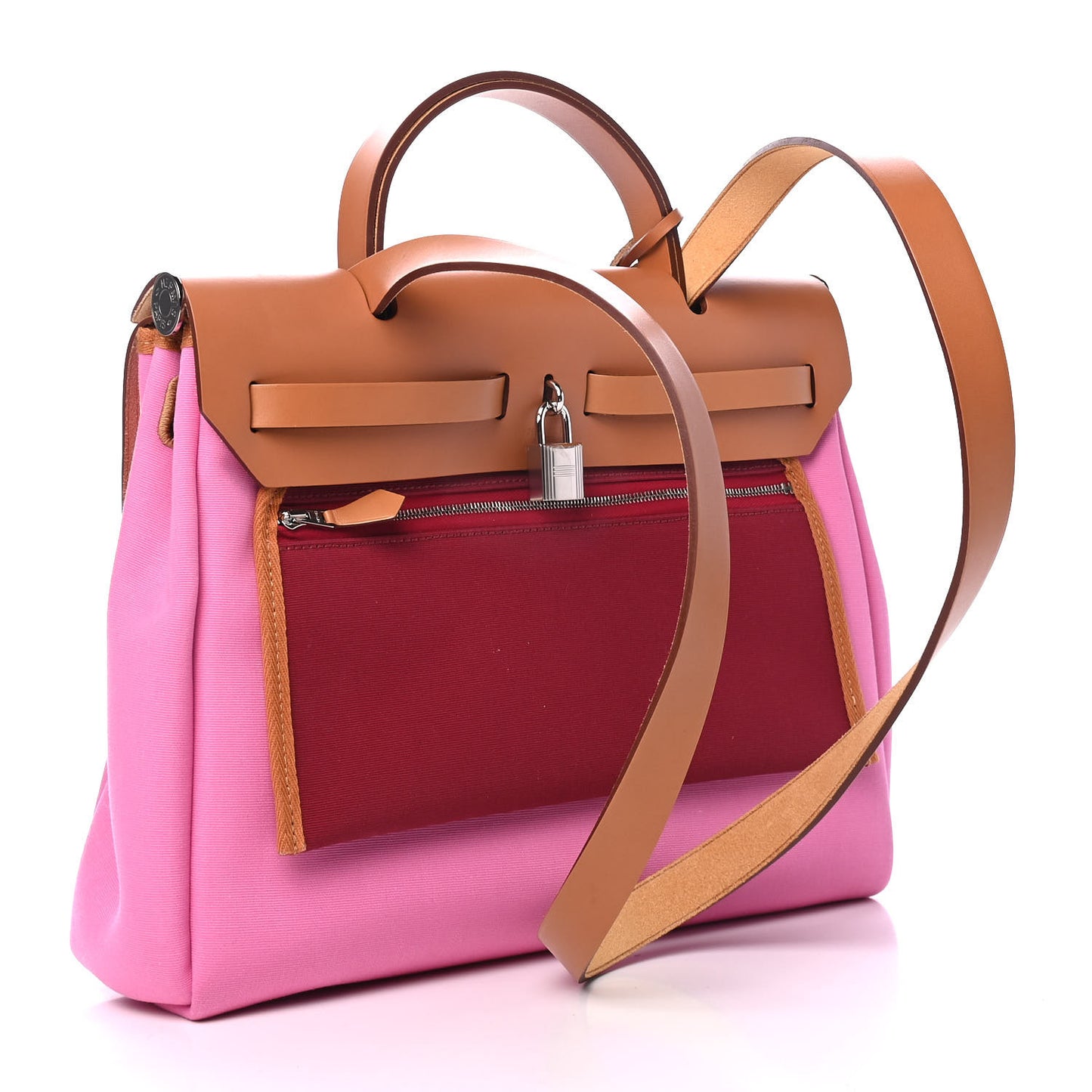 Toile Officier Vache Hunter Verso Herbag Zip PM 31 Bubblegum Rubis Naturel