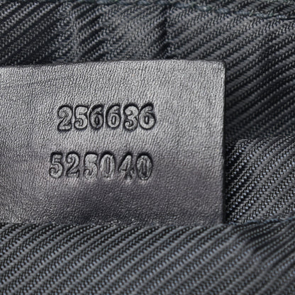 Gucci Monogram Web Small Cosmetic Case Navy 9 of 9