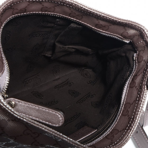 Gucci Imprime Monogram Small Flat Messenger Bag Mauve 5 of 7