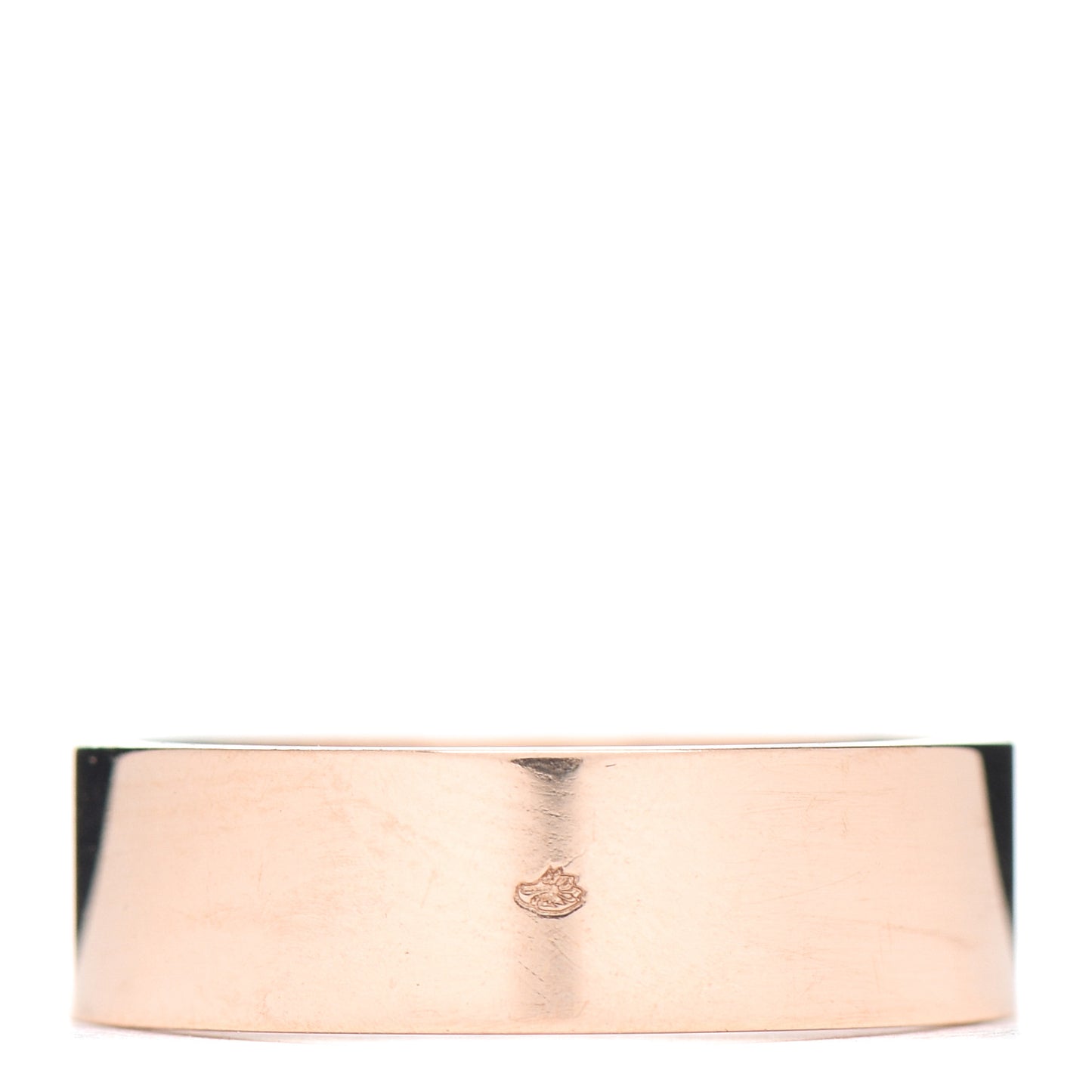 18K Rose Gold Diamond PM H D'Ancre Ring 51 5.75