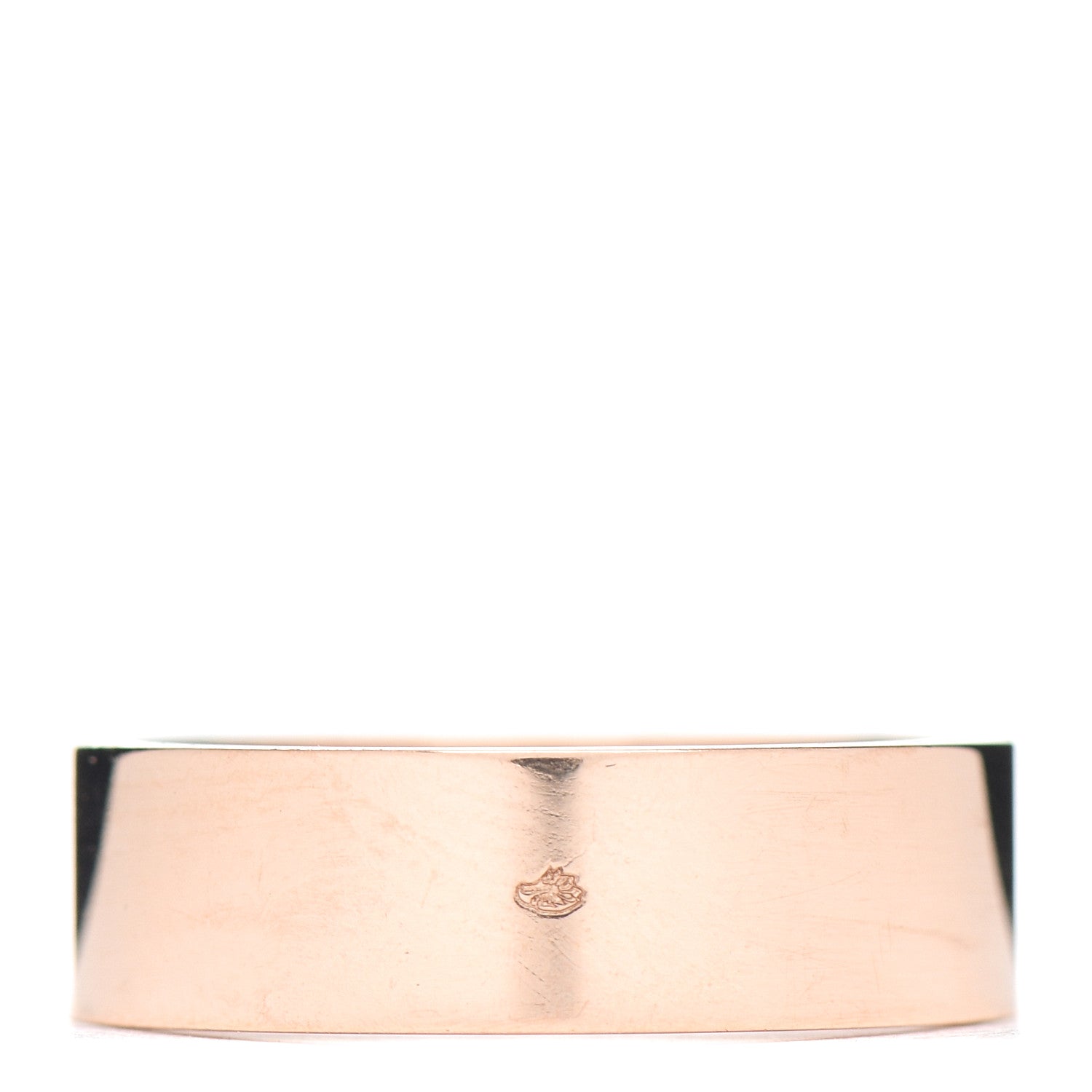 Hermes 18K Rose Gold Diamond PM H D'Ancre Ring 51 5.75 3 of 5