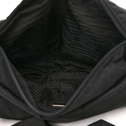 Prada Tessuto Nylon Messenger Bag Black 5 of 15