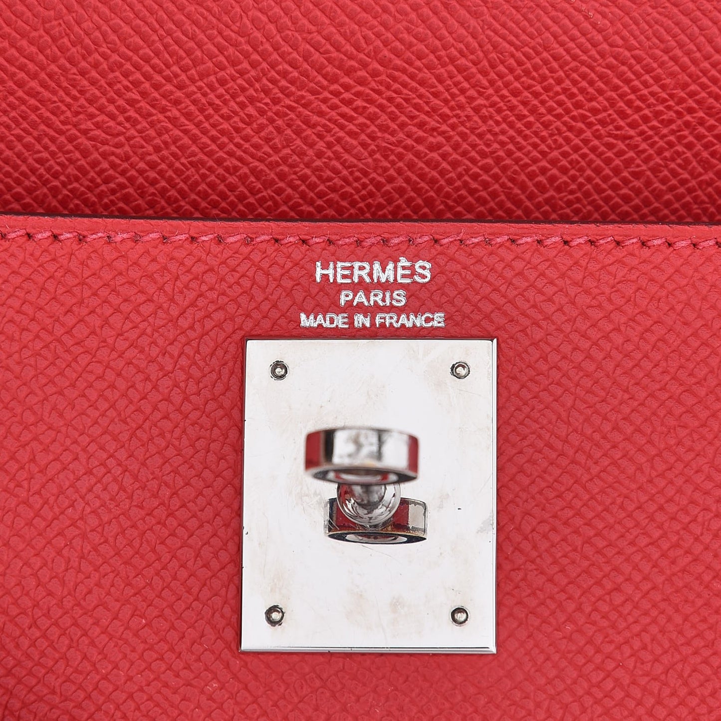 Epsom Kelly Sellier 28 Rouge Casaque
