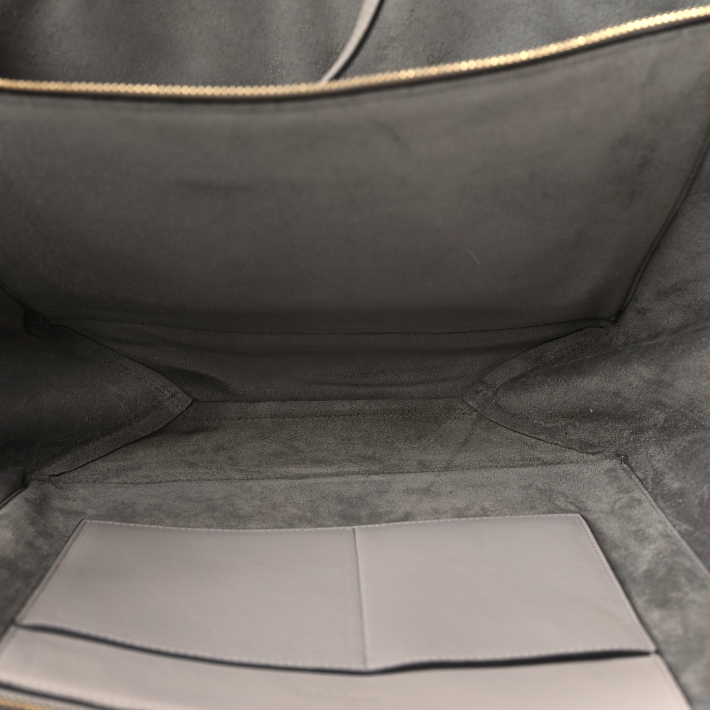 Baby Grained Calfskin Medium Tri-Fold Bag Powder