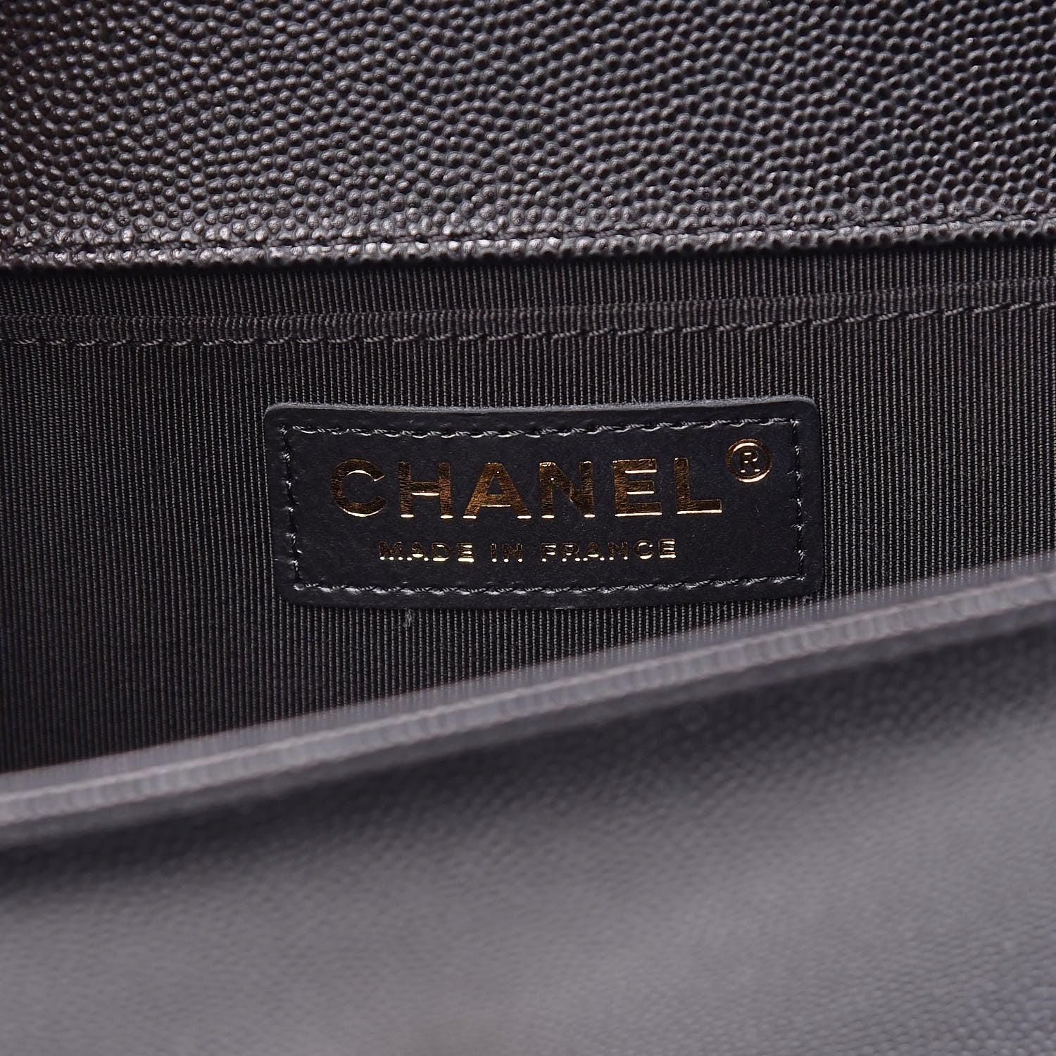 Chanel Caviar Quilted Medium Boy Flap Black 7 of 12