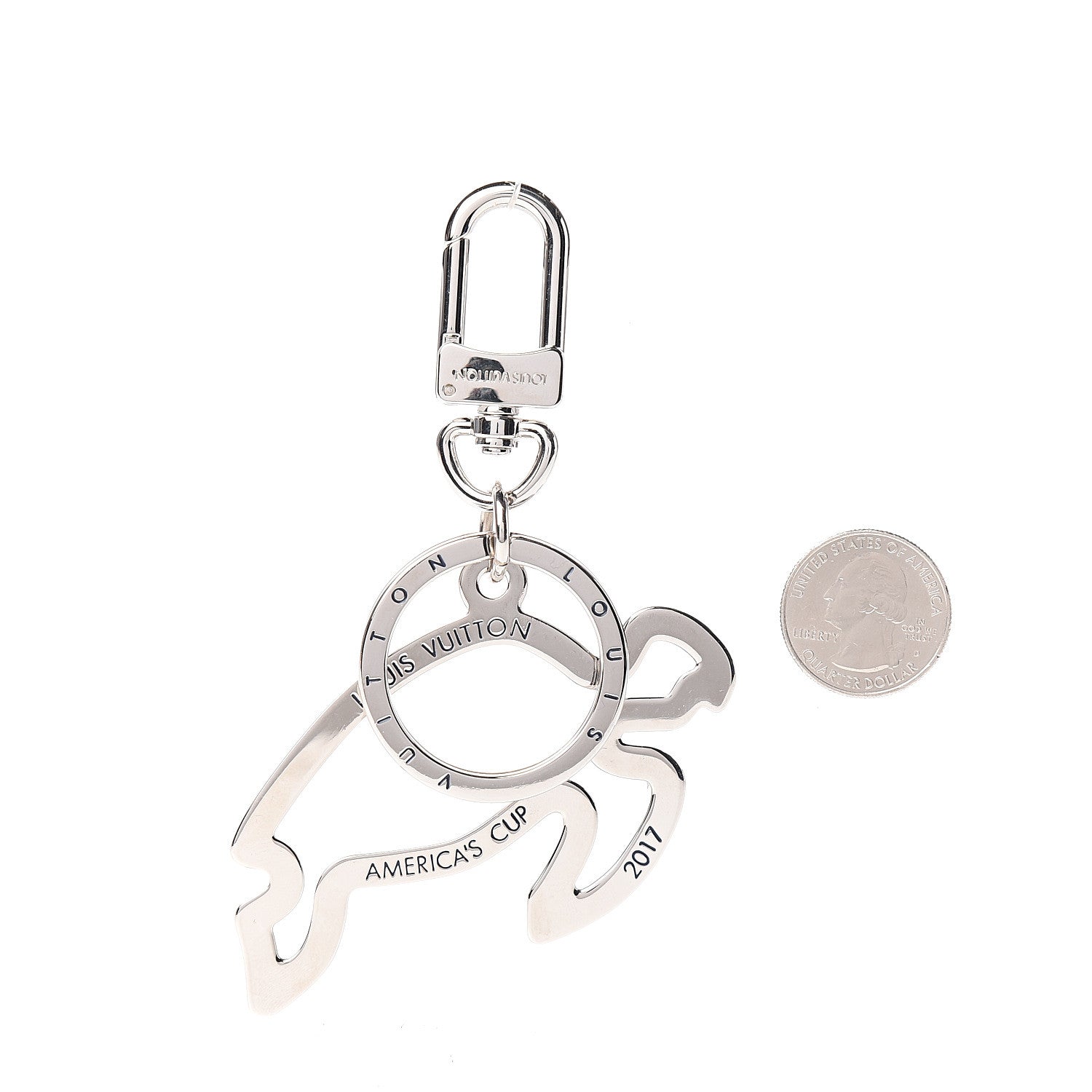 Louis Vuitton America's Cup Tropicoral Turtle Bag Charm Key Holder 2 of 3