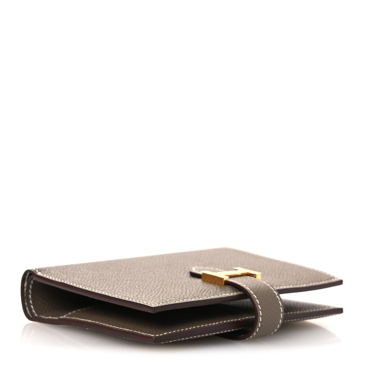Hermes Epsom Bearn Compact Wallet Etoupe 4 of 9