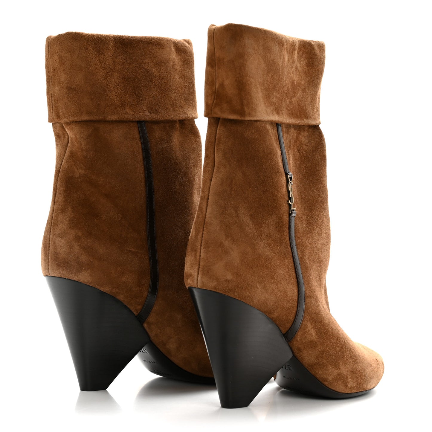 Kid Scamosciato Liz 85 Wedge Booties 37.5 Dark Land