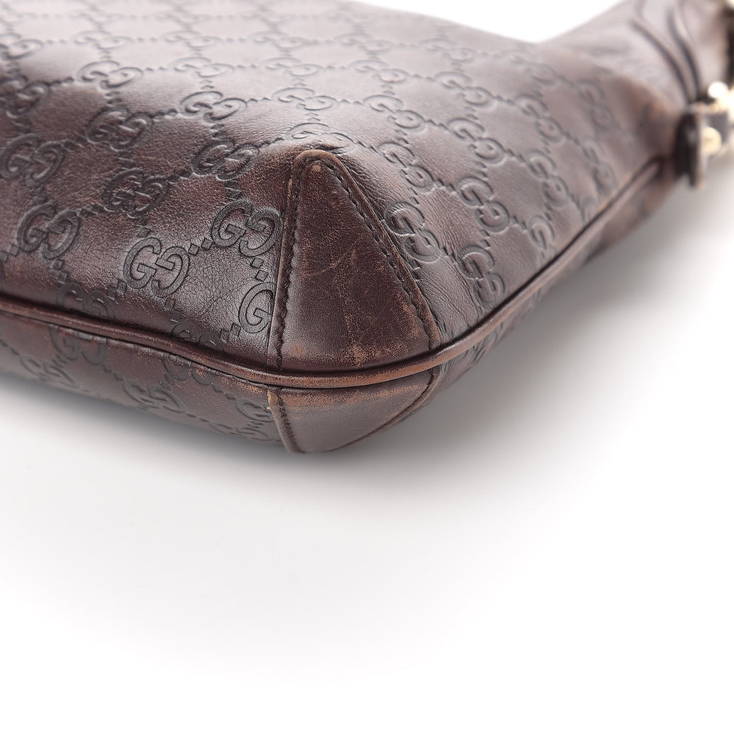 Guccissima Creole Hobo Chocolate