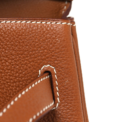 Hermes Natural Barenia Faubourg Birkin 35 Fauve 13 of 16