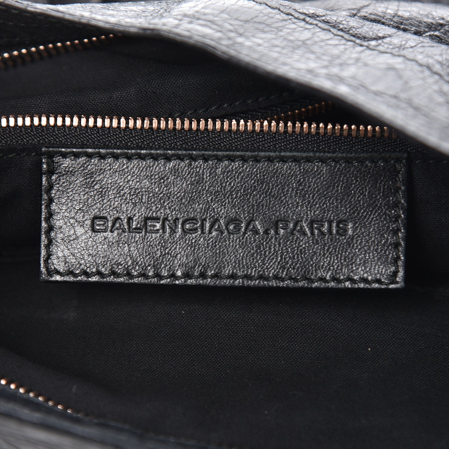 Balenciaga Agneau Giant 12 Rose Gold Hardware Town Black 5 of 11