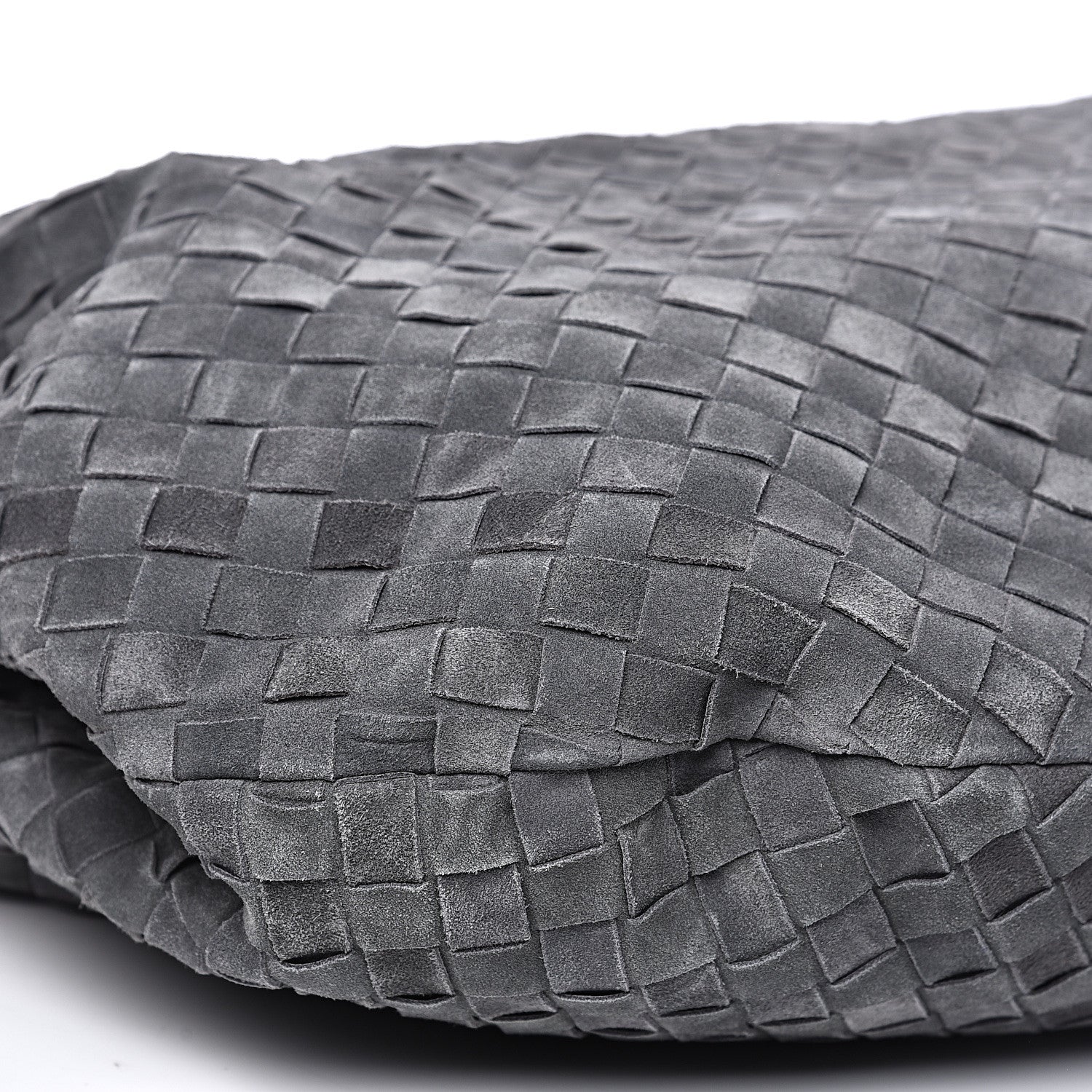 Bottega Veneta Suede Intrecciato Large Jodie Medium Grey 8 of 13