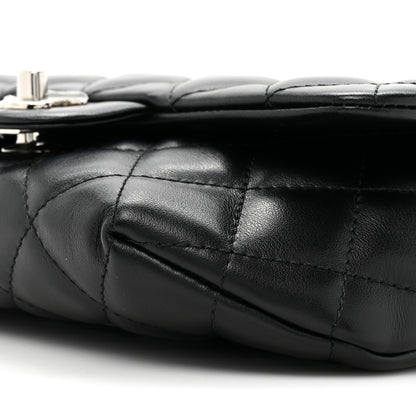 Chanel Calfskin Quilted CC Uniform Flap Belt Bag Black 8 of 9