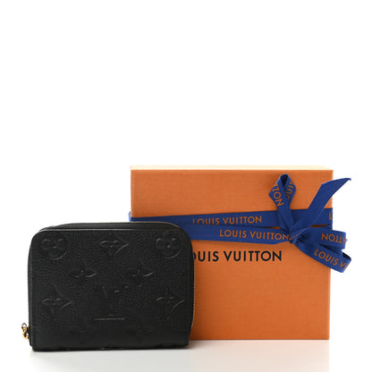 Louis Vuitton Empreinte Zippy Coin Purse Black 7 of 7