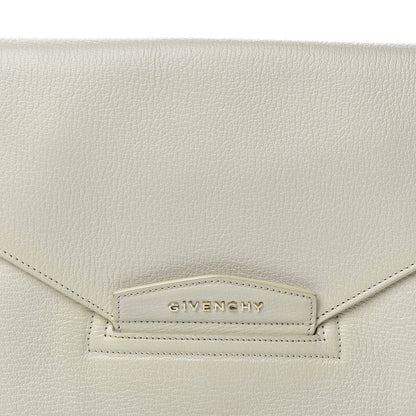 Givenchy Sugar Goatskin Medium Antigona Envelope Clutch Ivory 14 of 17