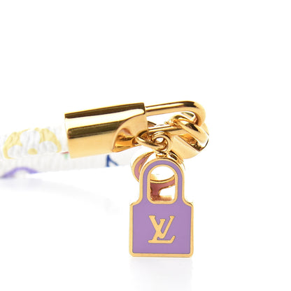 Louis Vuitton Monogram Multicolor Luck It Bracelet 17 White 4 of 4