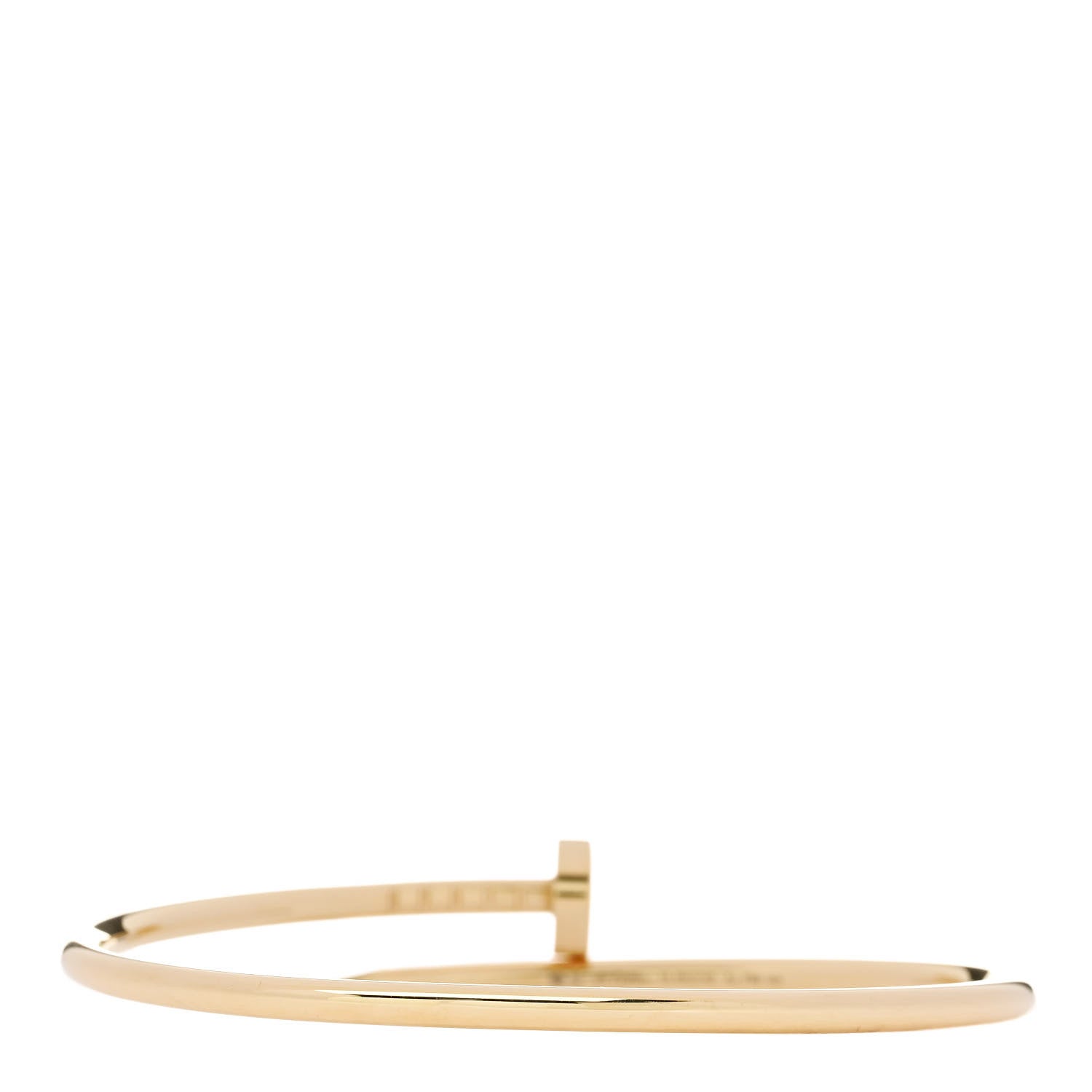 Cartier 18K Yellow Gold Small Juste Un Clou Bracelet 15 2 of 3