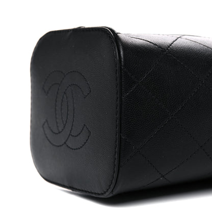 Chanel Caviar Bucket Drawstring Bag Black 9 of 10