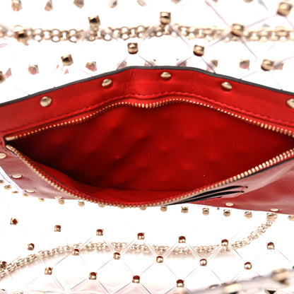 Valentino Garavani PVC Medium Rockstud Spike Shoulder Bag 10 of 10