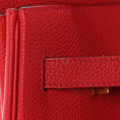 Hermes Togo Birkin 35 Geranium 35 of 37
