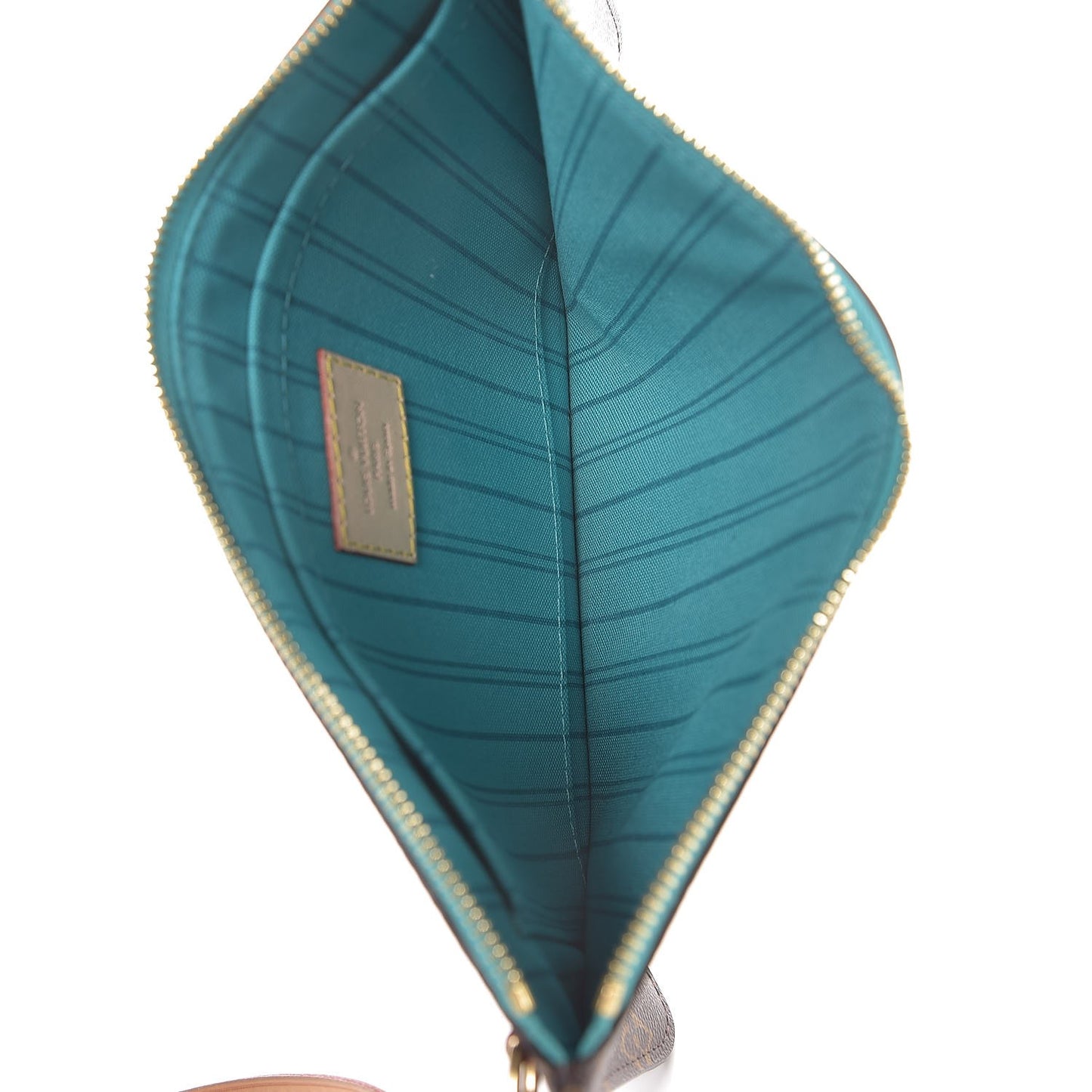Monogram Neverfull MM GM Pochette Turquoise
